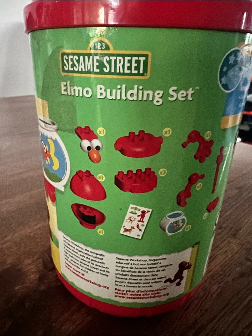 Vintage Kid K'NEX Sesame Street Elmo Building Set